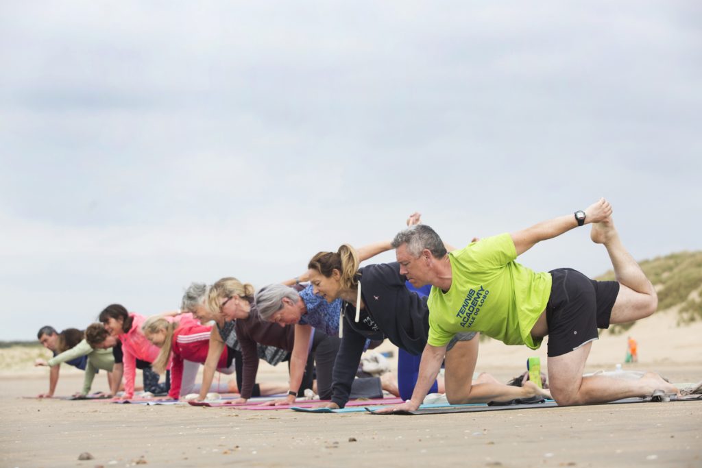 A group class from a Rother Active session