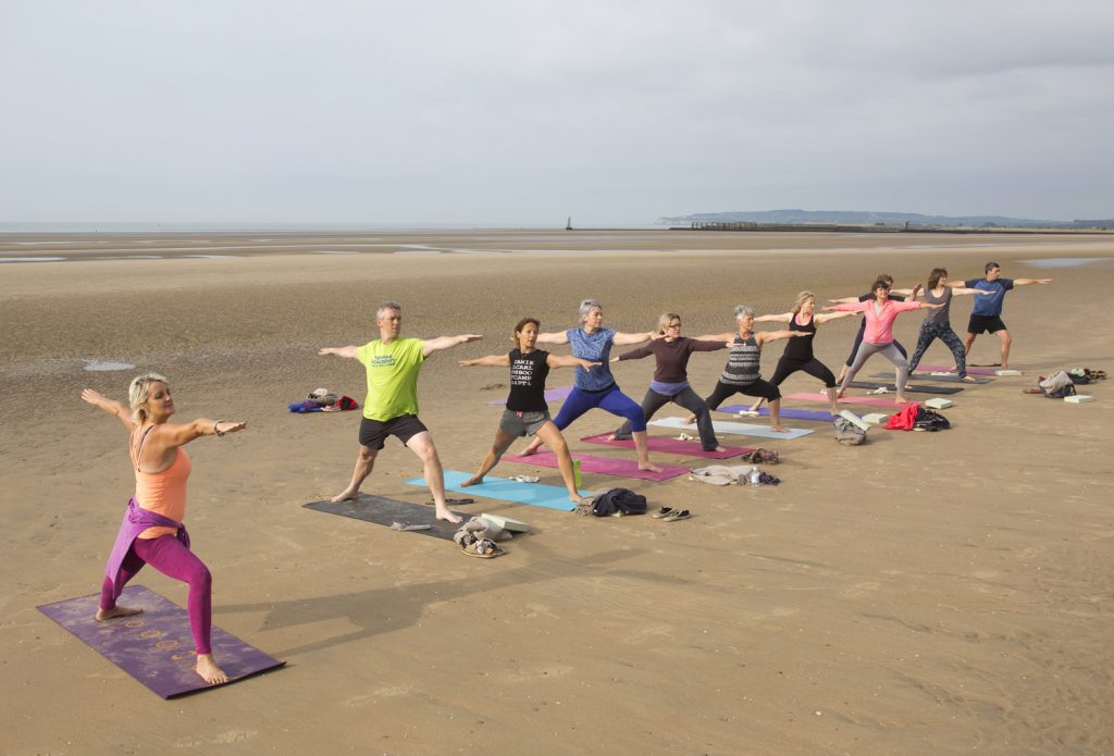 A group class from a Rother Active session